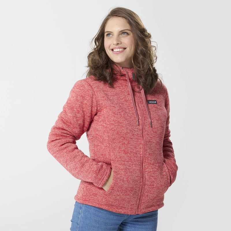 VESTE FEMME CALI ROSEWOOD Polaire randonn e Chullanka
