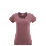 T-shirt Hiking Jacquard Femme Rose Brown