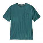 T-shirt Boardshort Logo Pocket Responsibili-tee Wetland Blue