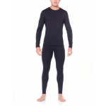M 200 Oasis Ls Crewe Black - Tee Shirt Ml | Icebreaker