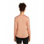 T-shirt Femme Long Merino 125 Cool-lite Sphere Iii Desert Sand