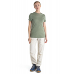 W Mer 150 Tech Lite Iii Ss T-shirt Lichen - Tee Shirt Mc | Icebreaker