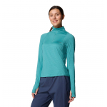 T-Shirt Femme Weekend Ascent Half Zip Teal