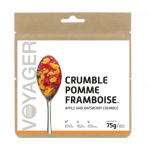 Crumble Pomme-framboises