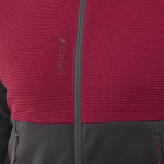 Polaire Track F-zip Pomegranate