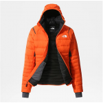 Veste Speedtour Down Hoodie Red Orange