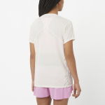 T-shirt Femme Sense Aero Gfx Whisper White - Tee Shirt Mc | Salomon