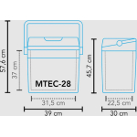 Glacière Thermoélectrique 28L