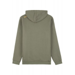 Sweat Basement Flock Hoodie Dusty Olive