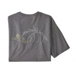 T-shirt Surf Snow Responsibili-tee Gravel Heather