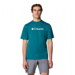 T-Shirt Csc Basic Logo River Blue
