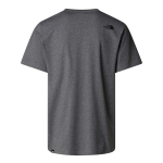 M S/s Easy T-shirt Tnf Medium Grey Heather - Tee Shirt Mc