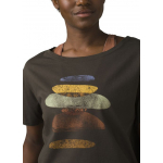 T-shirt Femme Organic Graphic Tee Washed Black