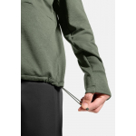 Polaire Grid Fleece 1/2 Zip Shadow Melange