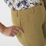 Pantacourt Active Stretch Knee Femme Gold Umber