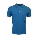 T-Shirt Lifestyle Polo Piqué Explore Blue