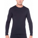 M 200 Oasis Ls Crewe Black - Tee Shirt Ml | Icebreaker