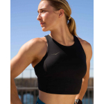 Brassière Crop Top Femme Elaro Black