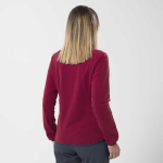 Polaire Zip Integral Silken Femme Carmin Red