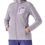 Polaire A Capuche R1 Air Full-zip Femme Foxglove Purple