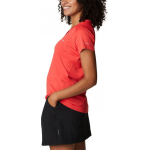T-shirt Femme Zero Rules Short Sleeve Shirt Red Hibiscus