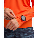 T-Shirt Zippé Glidetech Lava