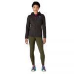 Polaire A Capuche R1 Air Full-zip Femme Black