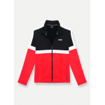Polaire Full Zip Red Black White