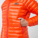 Doudoune A Capuche K Synth'x Femme Coral Chrome