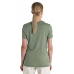 W Mer 150 Tech Lite Iii Ss T-shirt Lichen - Tee Shirt Mc | Icebreaker