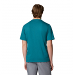 T-Shirt Csc Basic Logo River Blue