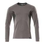 Tee-shirt Manches Longues Premium Gris - Travaux En Hauteur | Mascot