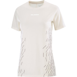 T-shirt Femme Sense Aero Gfx Whisper White - Tee Shirt Mc | Salomon