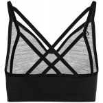 Brassiere Seamless Soft Black Grey Melange