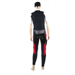 PANTALON LONG JOHN GUIDE ROUGE 5MM