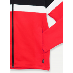 Polaire Full Zip Red Black White