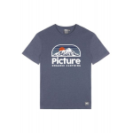 T-shirt Authentic Dark Blue Melange