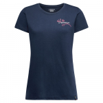 T-Shirt Femme Climb Flower Night Sky