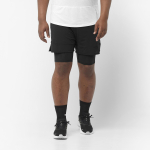 Sense 2in1 Shorts Deep Black - Short | Salomon
