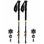 Carbone Trek 2 (Paire) Batons De Randonnée Trek Azimut Outdoor