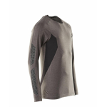 Tee-shirt Manches Longues Premium Gris - Travaux En Hauteur | Mascot