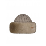 Bonnet Fourrure Fur Cable Femme Pale Army