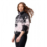 Polaire Femme Helvetia II Printed Cropped Shale Purple Sisters