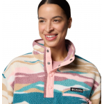 Polaire Femme Helvetia II Printed Cropped River Blue