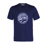 T-shirt Tech Lite Ii Move To Natural Mountain Navy