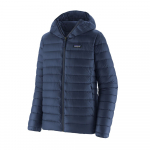 Doudoune Down Sweater Hoody New Navy