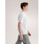 T-Shirt Kragg Sl Cotton Bird Word White Light Black
