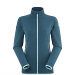 Polaire Track Light F-zip Femme Ink Blue