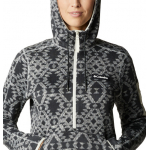 W Sweater Weather Hooded Chalk Blanket