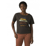 T-shirt Femme Organic Graphic Tee Washed Black